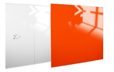 Mur de Tableau Blanc en Verre