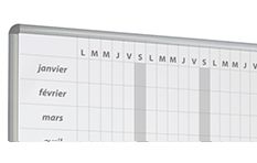 En tableau blanc classique