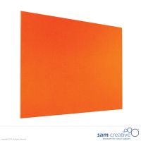 Tableau sans cadre : Orange vif 100x180 cm (W)