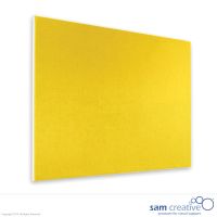 Tableau sans cadre : Jaune canari 45x60 cm (W)