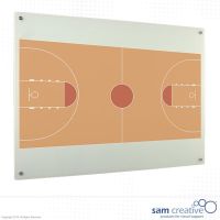 Tableau en verre Basketball 90x120cm