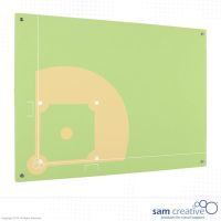 Tableau en verre Baseball 100x180cm