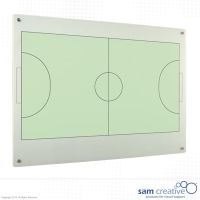 Tableau en verre Football en salle 60x90cm
