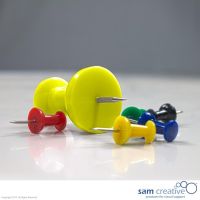 Punaises Jumbo jaunes 8 pcs.