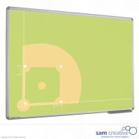 Tableau blanc Baseball 45x60cm