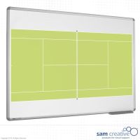 Tableau blanc Tennis 90x120cm
