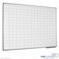 Tableau blanc de planification 3 mois 60x120 cm