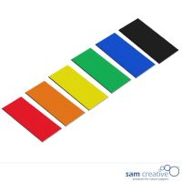 Symbole magnétique rectangulaire 3x6 cm mixte
