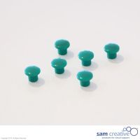 Set d'aimants 10mm vert
