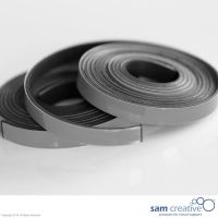 Ruban magnétique 5mm gris