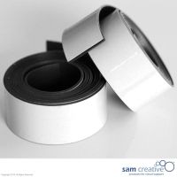Ruban magnétique 20mm blanc