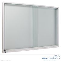 Tableau blanc vitrine 67x127 cm