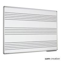 Tableau blanc pour partitions 60x90 cm