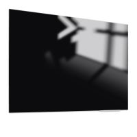 Tableau verre Elegance noir magnétique 90x120 cm