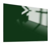 Tableau en verre Elegance vert forêt 100x180 cm