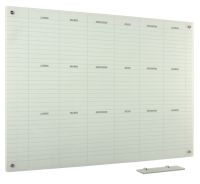 Tableau en verre 3 semaines Lun-Sam 120x240 cm