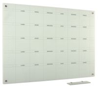 Tableau en verre 5 semaines Lun-Sam 120x240 cm