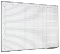 Tableau blanc annuel vertical en jours 120x150 cm