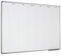 Tableau blanc une semaine Lun-Sam 100x200cm